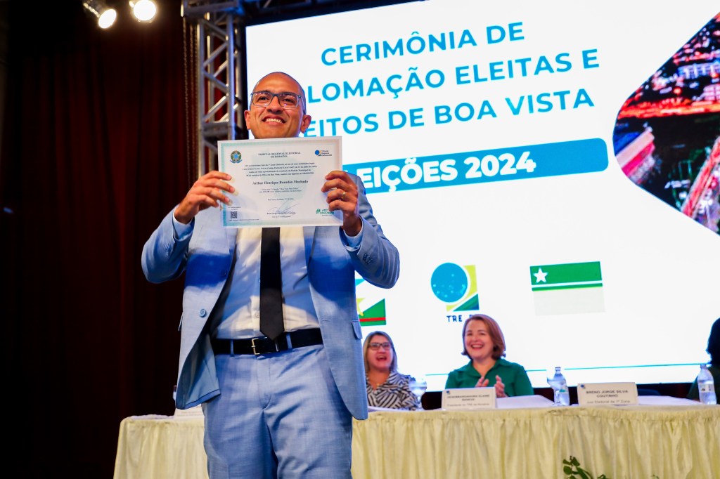 Arthur Henrique é diplomado para segundo mandato como prefeito de Boa&nbsp;Vista