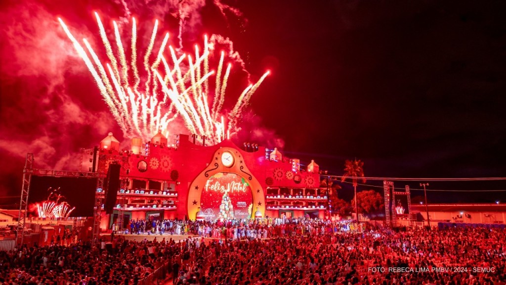 NATAL DA PAZ 2024 – Mais de 35 mil pessoas celebram o maior evento natalino de Roraima na Praça Aderval da&nbsp;Rocha