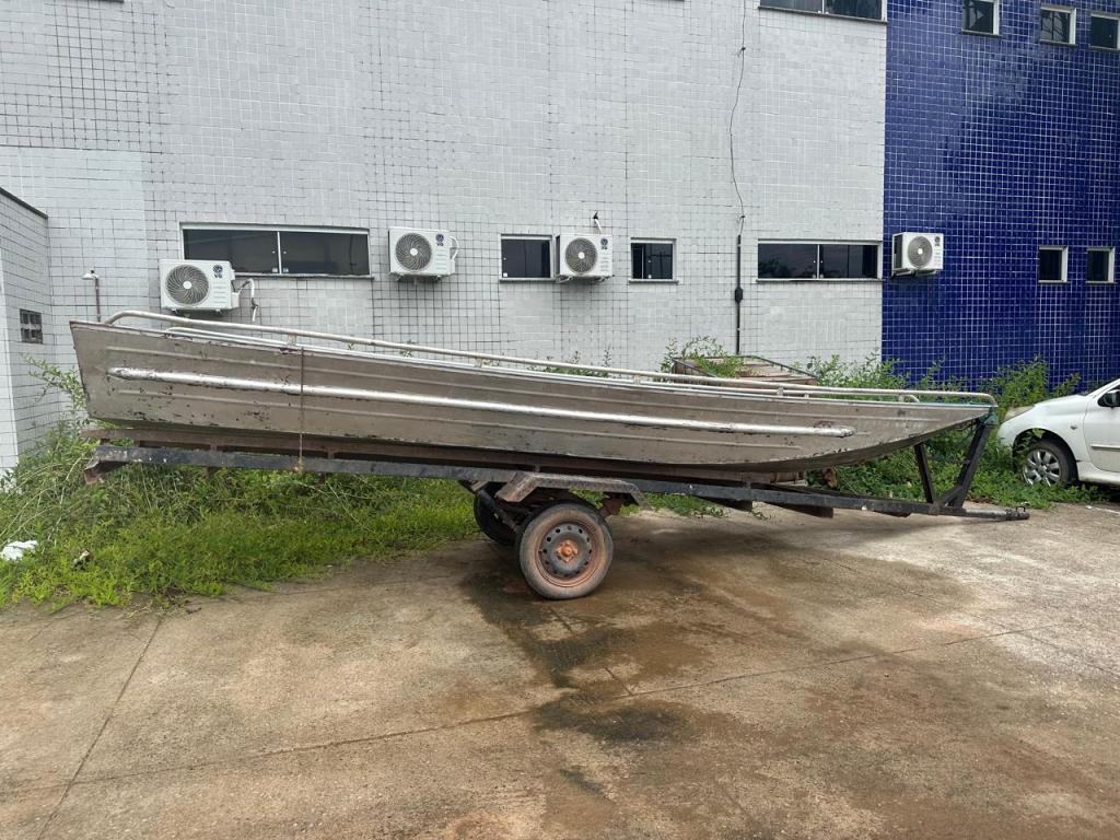 Polícia Civil recupera barco furtado em Caracaraí e prende envolvidos no&nbsp;crime