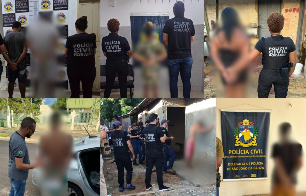 Polícia Civil deflagra Operação Renorcrim em Roraima e prende 10 pessoas em combate ao crime&nbsp;organizado