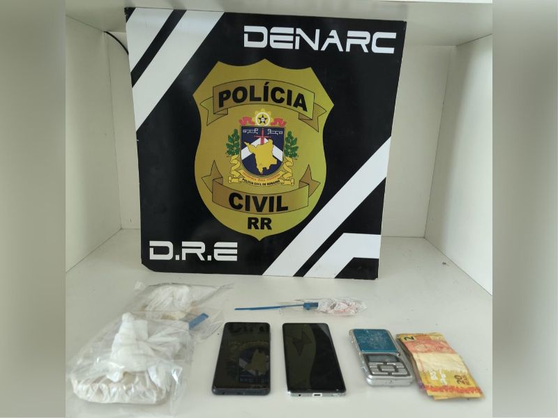 Polícia Civil prende suspeito e desarticula ponto de tráfico de&nbsp;drogas