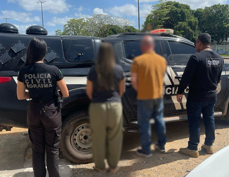Polícia Civil prende casal suspeito de encomendar roubo e praticar tortura em&nbsp;Rorainópolis
