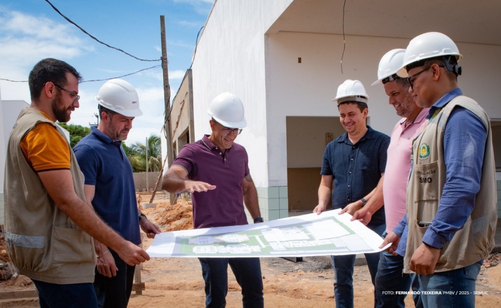 Em construção no bairro Dr. Airton Rocha, escola terá capacidade para atender até 960&nbsp;alunos