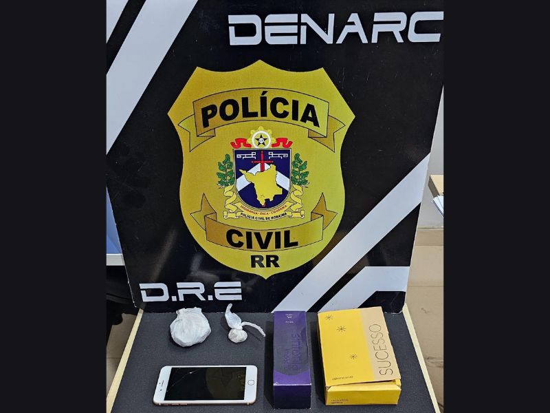 Polícia Civil prende homem que escondia drogas em caixas de perfume para envio ao interior de&nbsp;Roraima
