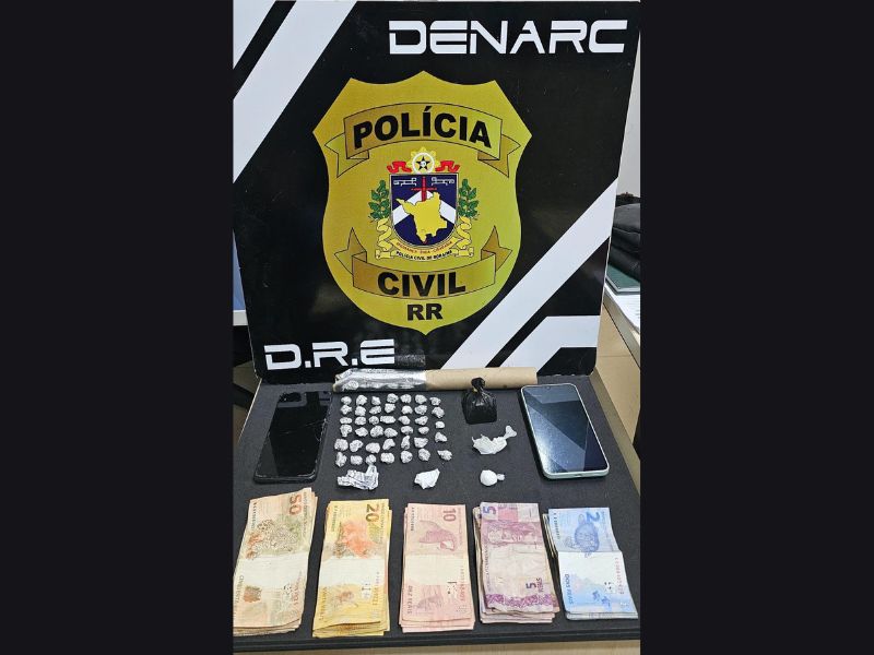 Ação da PCRR desarticula ponto de microtráfico no bairro Buritis e revela ligação com organização criminosa&nbsp;venezuelana