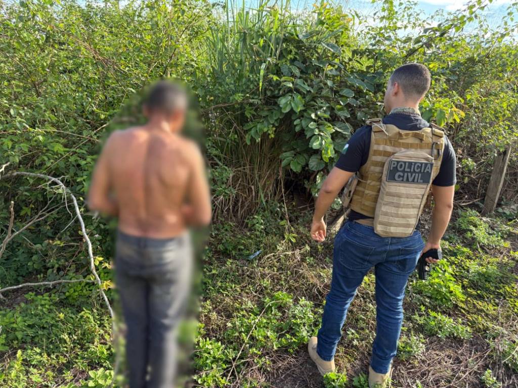 Ação integrada da Polícia Civil e Polícia Militar resulta na prisão de acusado de homicídio em&nbsp;Caroebe