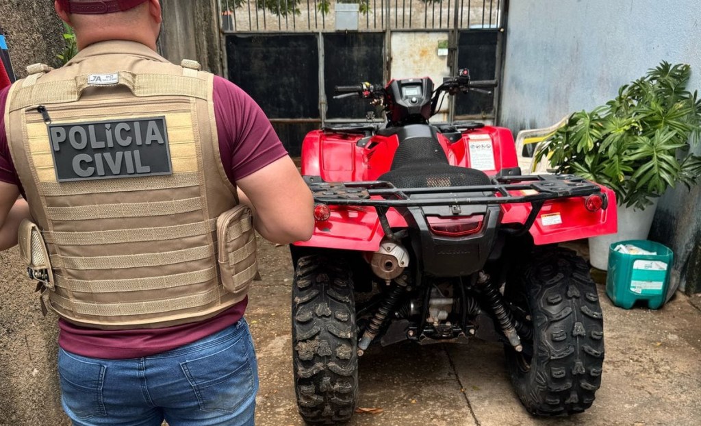 EM BOA VISTA: Polícia Civil recupera quadriciclo furtado na&nbsp;Guiana