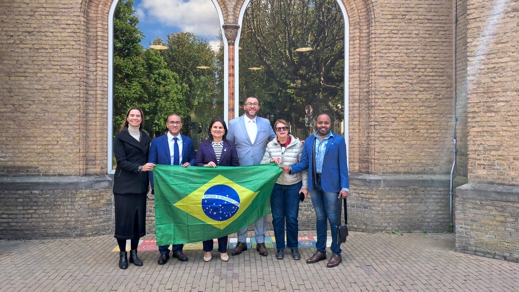 Arthur Henrique vai à Holanda em busca de soluções sustentáveis para drenagem&nbsp;urbana