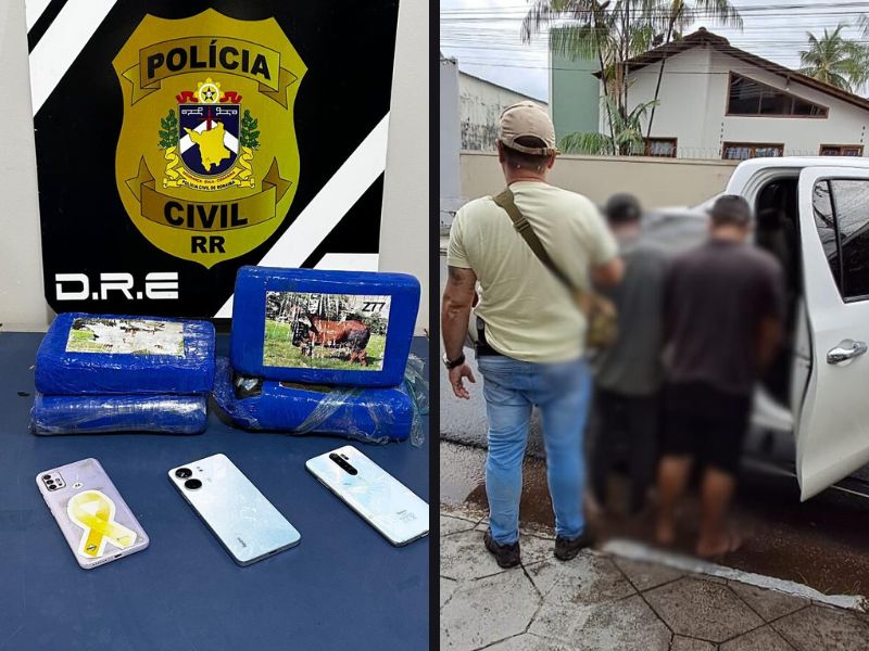 DRE: Polícia Civil prende dois homens por tráfico de drogas no bairro Santa&nbsp;Luzia