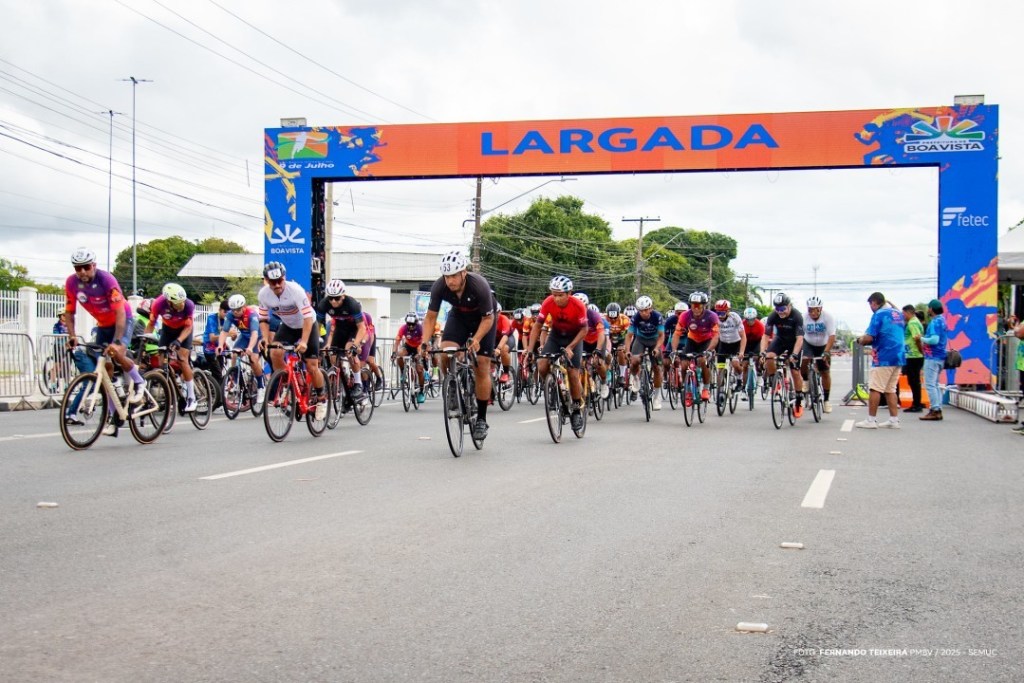 BOA VISTA 135 ANOS – Mais de 600 atletas participam das provas de ciclismo da Corrida 9 de&nbsp;Julho