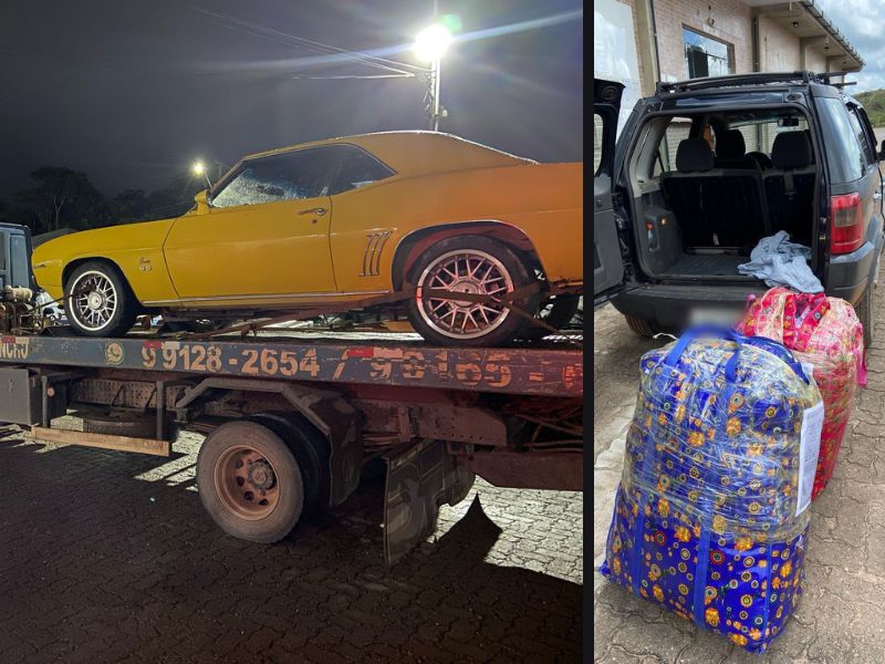 OPERAÇÃO PROTETOR DE DIVISAS E FRONTEIRAS: Polícia apreende veículos e mercadorias ilegais em&nbsp;Pacaraima