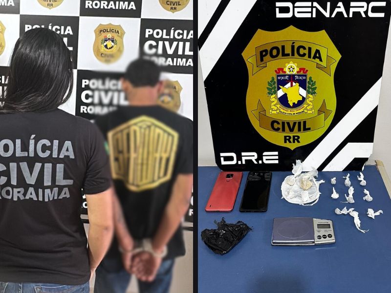 NO AIRTON ROCHA: Polícia Civil prende jovem em flagrante por tráfico de&nbsp;drogas
