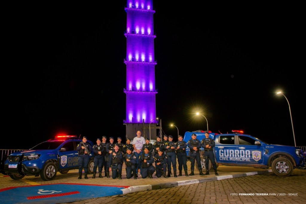 AGOSTO LILÁS – Prefeitura inicia campanha com acendimento das luzes do Mirante Edileusa&nbsp;Lóz