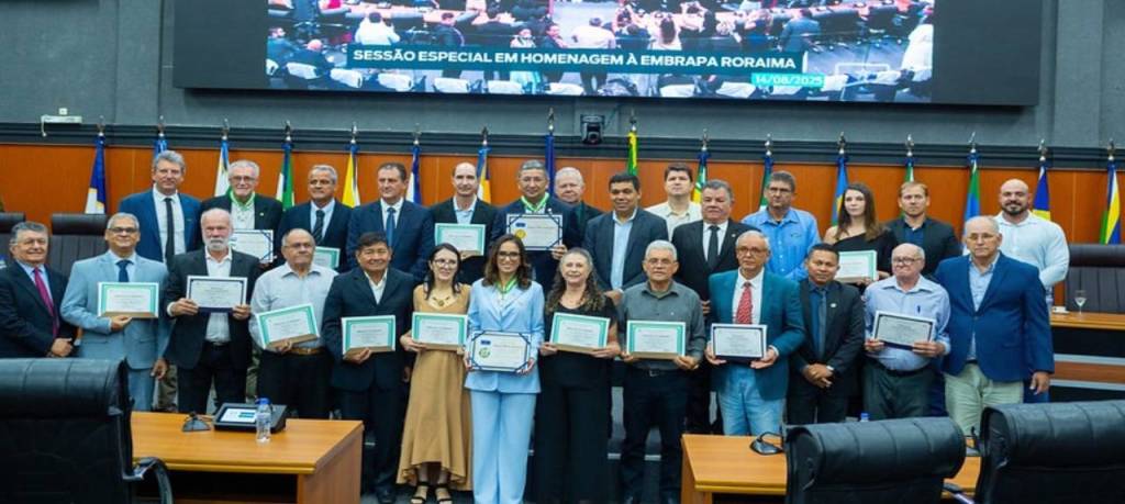 Reconhecimento e valorização da ciência marcam sessão especial pelos 44 anos da Embrapa em&nbsp;Roraima