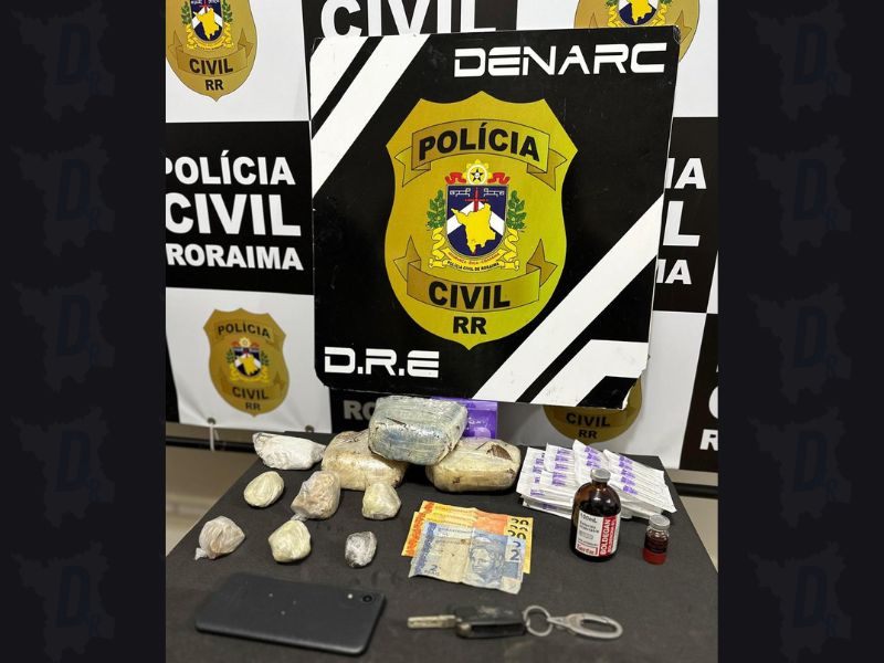 NO CIDADE SATÉLITE: Polícia Civil prende homem em flagrante com mais de dois quilos de&nbsp;cocaína