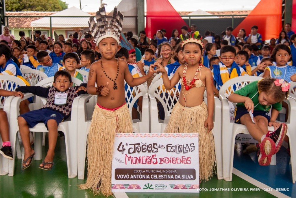 4ª EDIÇÃO – Jogos das Escolas Municipais Indígenas reúnem mais de 500 alunos no Truaru da&nbsp;Cabeceira