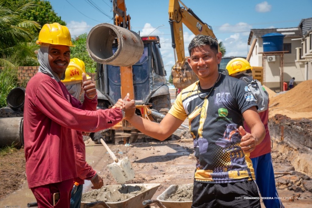 Com implantação de drenagem, prefeitura inicia obra que vai eliminar 39º ponto de alagamento em Boa&nbsp;Vista
