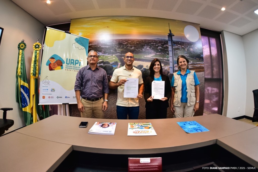 Prefeitura e UNICEF assinam Certificação UAPI e reforçam ações voltadas à primeira infância na saúde&nbsp;municipal