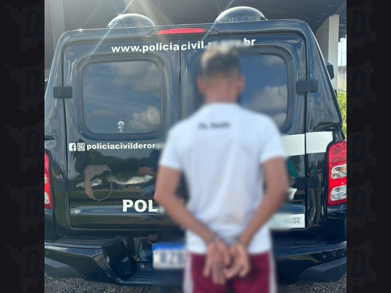 Polícia Civil cumpre mandado de prisão preventiva de homem acusado de amarrar e estuprar a&nbsp;enteada
