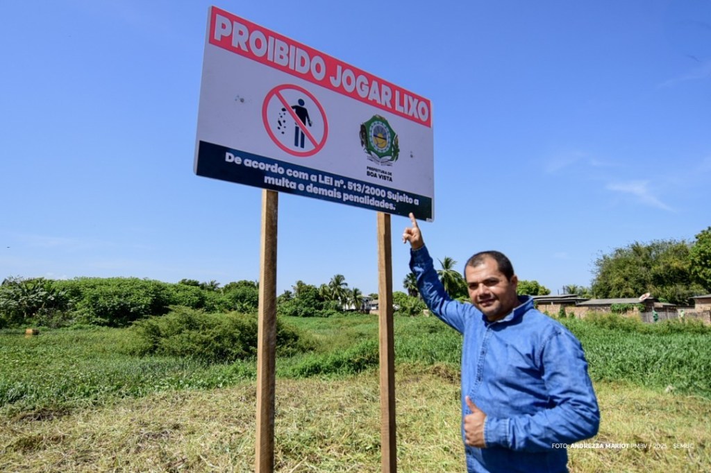 Prefeitura já retirou mais de 8 toneladas de lixo em áreas impróprias em Boa&nbsp;Vista