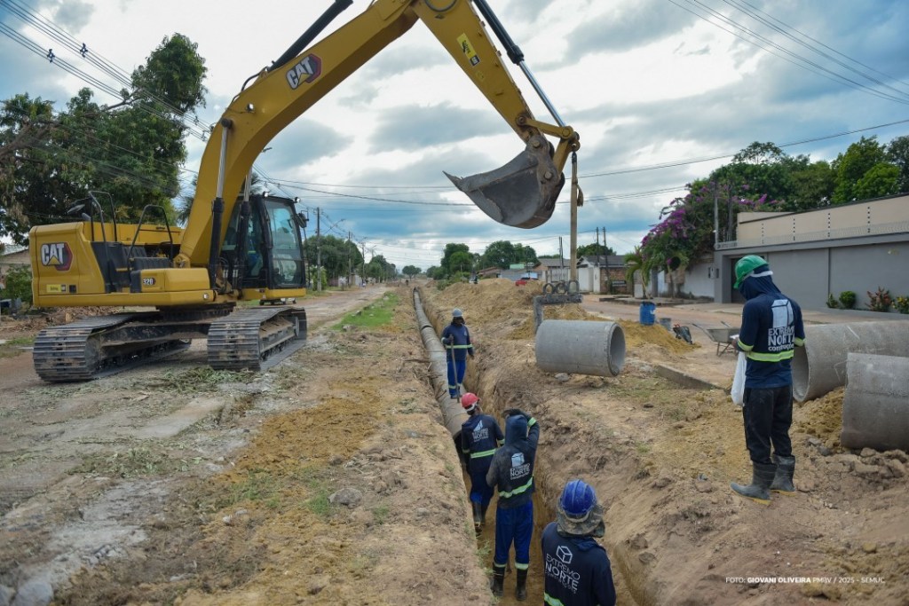 Obras de infraestrutura avançam e chegam ao bairro Bela&nbsp;Vista