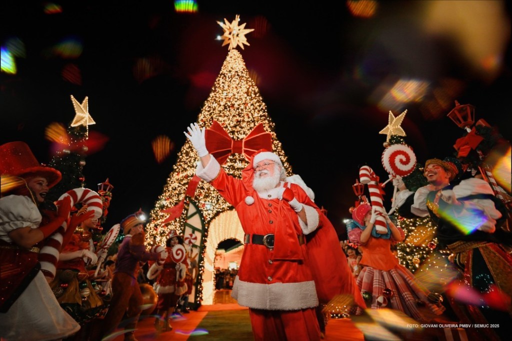 Acendimento das Árvores de Natal une magia e espírito de celebração em Boa&nbsp;Vista