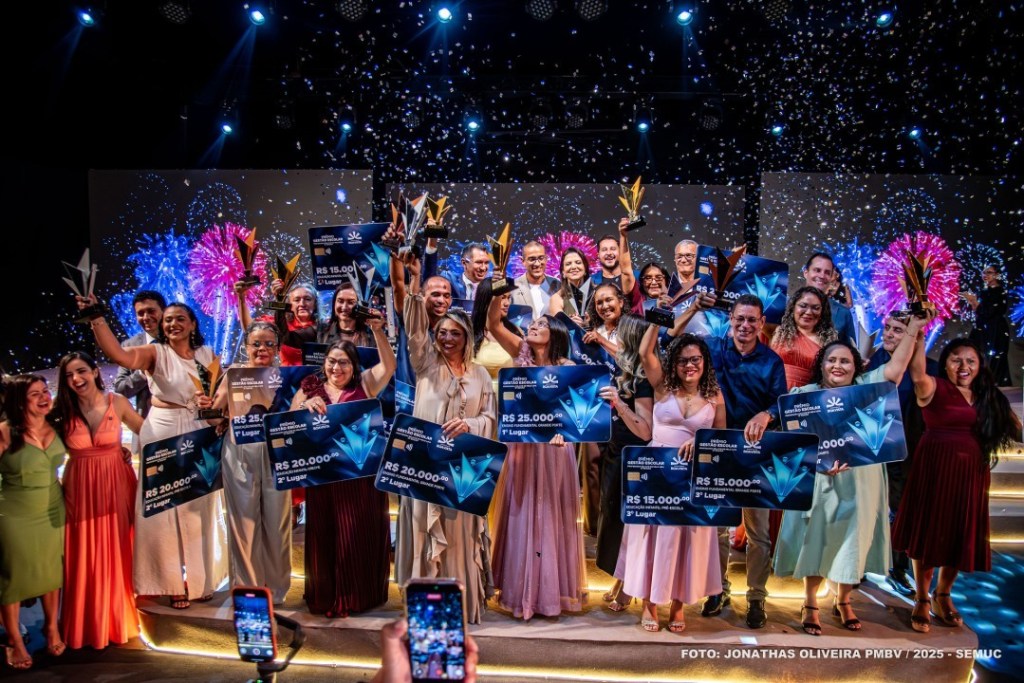 PRÊMIO DELACIR – “Oscar da Educação” celebra escolas de Boa Vista que mais se destacaram em&nbsp;2025
