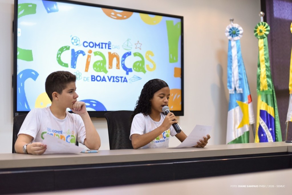 COMUNICADO – Inscrições para o Comitê das Crianças de Boa Vista se encerram nesta&nbsp;sexta-feira,6