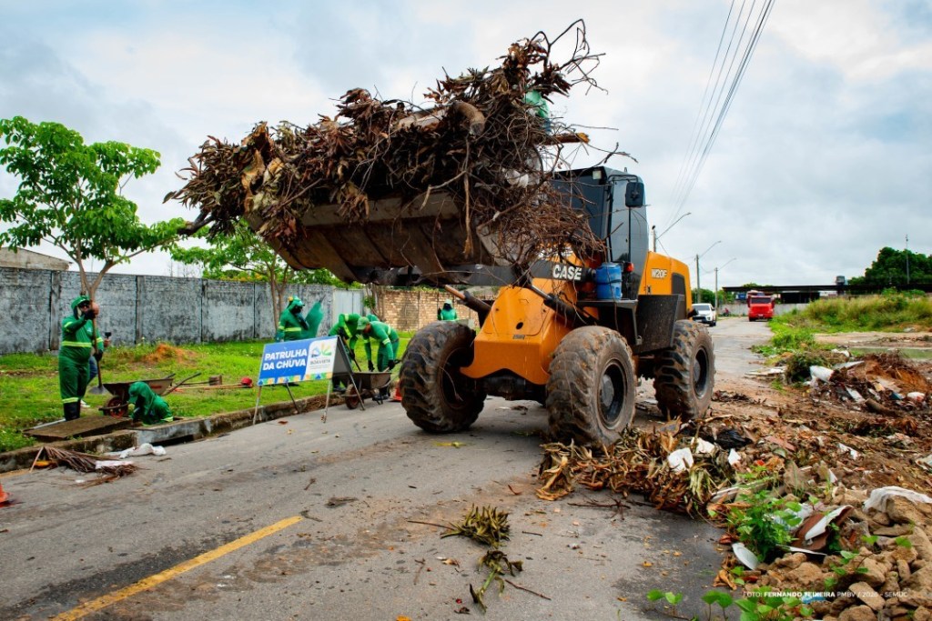 Boa Vista está em Alerta Amarelo para chuvas intensas e ventos fortes