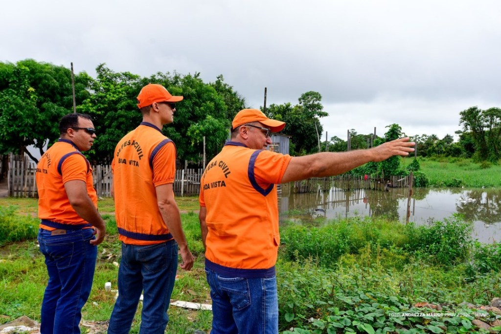 Defesa Civil Municipal reforça ações preventivas em áreas de risco durante chuvas