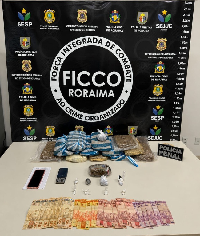 FICCO/RR prende homem em flagrante por tráfico de drogas em Boa&nbsp;Vista