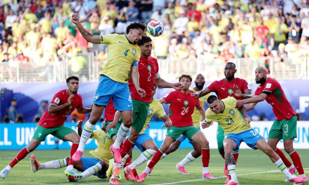 Brasil sofre com Marrocos e estreia na Copa do Mundo com&nbsp;empate