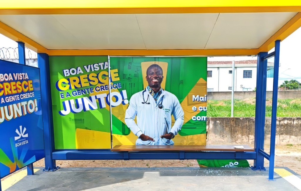 Atos de vandalismo danificam paradas de ônibus em Boa&nbsp;Vista