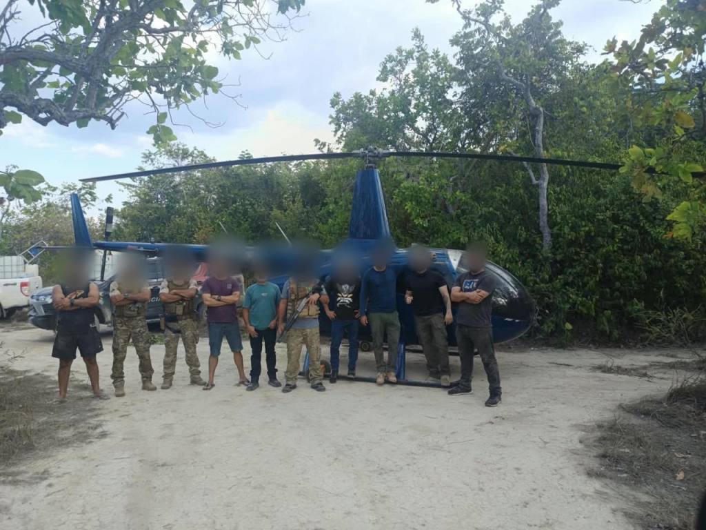 NO AMAJARI: Polícia Civil de Roraima apreende helicóptero avaliado em R$ 4 milhões em área de difícil&nbsp;acesso
